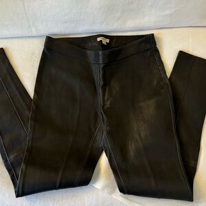 Burberry lamb leather trouser pants sz 12